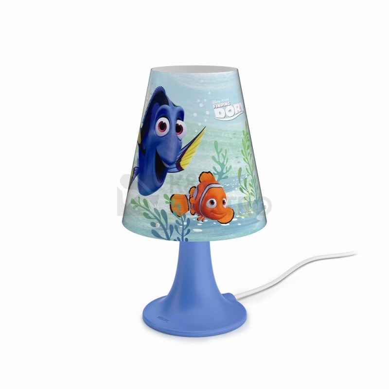 Obrázek produktu Dětská stolní LED lampička Philips Disney Hledá se Dory 71795/90/16 2,3W 220lm 2700K 0