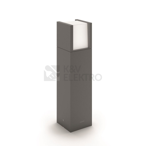Venkovní LED sloupek Philips Arbour 16462/93/P3 6W 600lm 4000K neutrální bílá