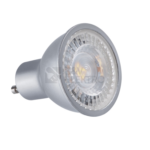 LED žárovka GU10 Kanlux 7,5W (45W) studená bílá (6500K) stmívatelná, reflektor 120° 24662