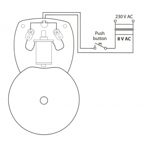 Domovní zvonek Bittorf 2531 8V