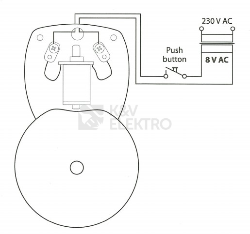 Obrázek produktu Domovní zvonek Bittorf 2531 8V 1