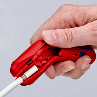 Odizolovací nůž Knipex 16 95 01 SB ErgoStrip univerzální (obrázek 9)