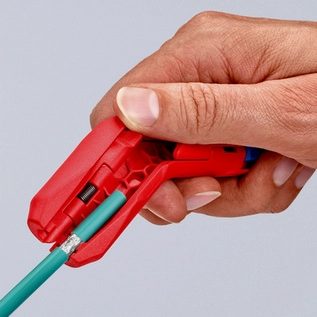 Odizolovací nůž Knipex 16 95 01 SB ErgoStrip univerzální (obrázek 11)