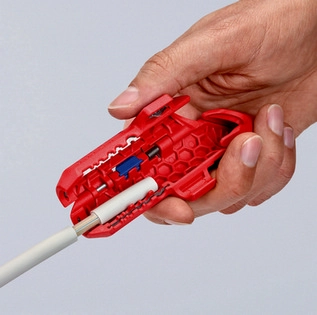 Odizolovací nůž Knipex 16 95 01 SB ErgoStrip univerzální (obrázek 7)