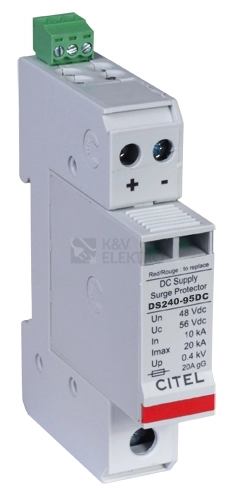 Obrázek produktu Svodič přepětí CITEL DS240S-220DC 310211 0