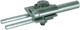Svorka FS hliník D 16mm Dehn FSK 2X8.10 16 FRM10X50 AL 380116