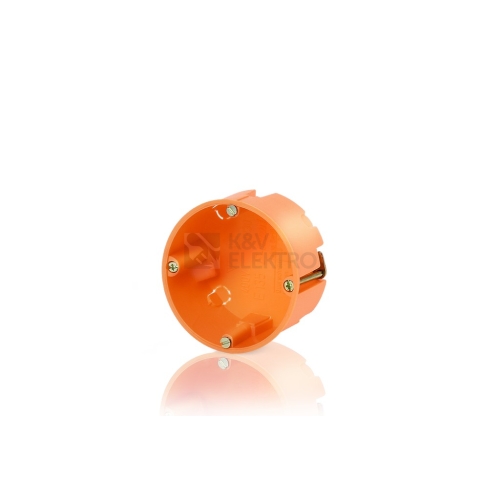Krabice do sádrokartonu F-tronic E135 68mm oranžová