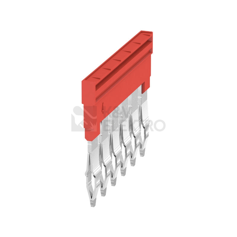 Obrázek produktu Propojka 6-pólová červená ZQV 4N/6 RD 2460780000 0