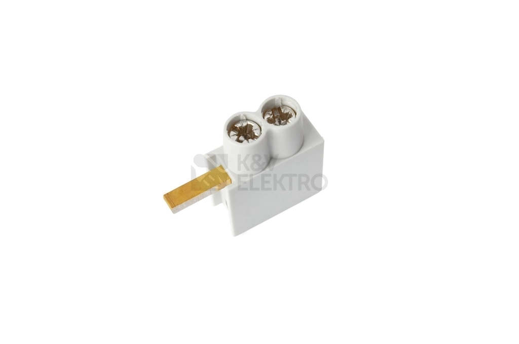 Obrázek produktu Svorka připojovací Eleman AS/2x10-H pro Cu 2x10mm2 jazýček nahoře 1000490 0