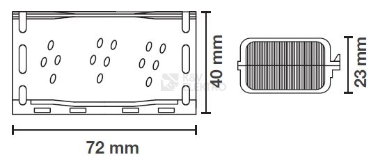 Obrázek produktu Kabelová spojka gelová gelová SH0315 se svorkou 3x0,5-1,5mm2 SHARK 315 1005459 1