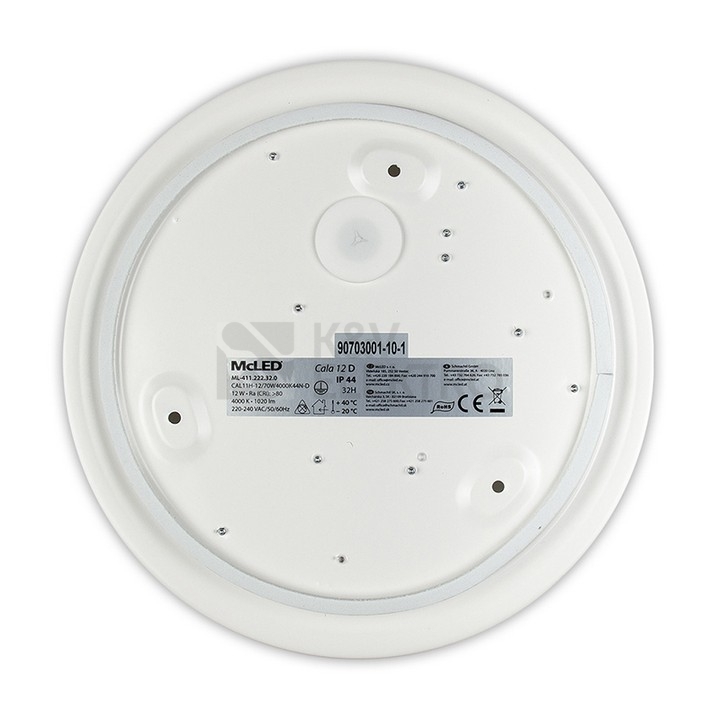 Obrázek produktu LED svítidlo McLED Cala 12D 12W IP44 4000K neutrální bílá, s pohybovým čidlem ML-411.222.32.0 7