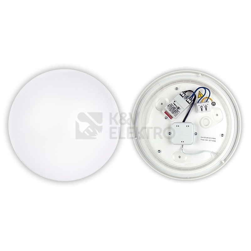 Obrázek produktu LED svítidlo McLED Cala 12D 12W IP44 4000K neutrální bílá, s pohybovým čidlem ML-411.222.32.0 8