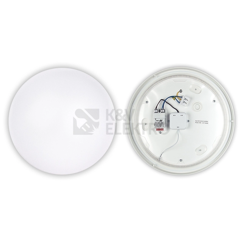 Obrázek produktu LED svítidlo McLED Cala 18D 18W IP44 4000K neutrální bílá, s pohybovým čidlem ML-411.226.32.0 8