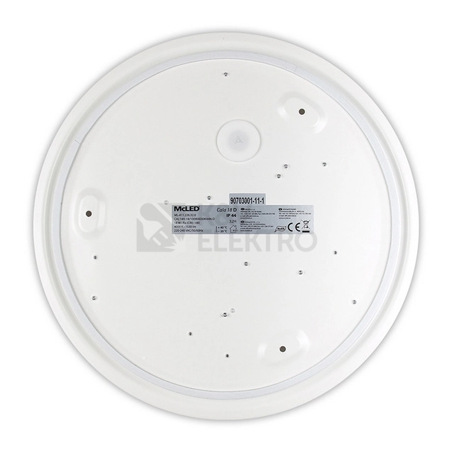 Obrázek produktu LED svítidlo McLED Cala 18D 18W IP44 4000K neutrální bílá, s pohybovým čidlem ML-411.226.32.0 9