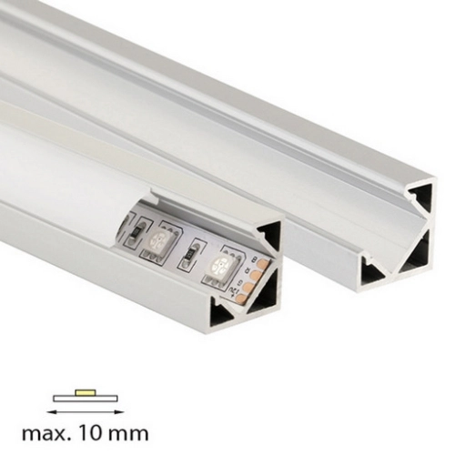 Rohový hliníkový profil McLED RT 19x19mm s mléčným difuzorem 1m ML-761.054.02.1 (obrázek 4)