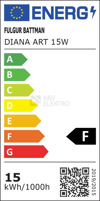 Obrázek produktu  Svítidlo Fulgur DIANA ART LED 15W/4000K neutrální bílá pod linku s vypínačem 2