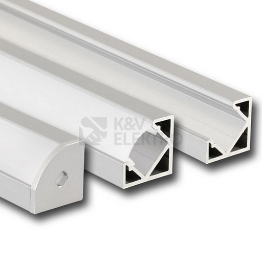 Obrázek produktu Rohový hliníkový profil McLED RT 19x19mm s mléčným difuzorem 2m ML-761.054.02.2 5