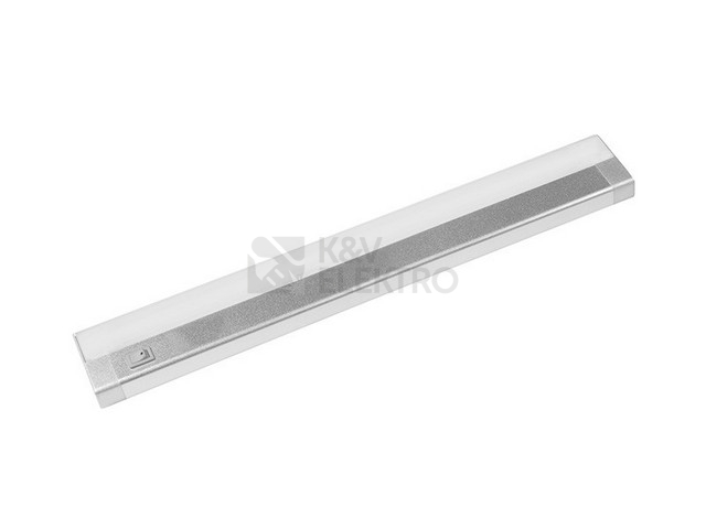 Obrázek produktu Zářivkové svítidlo AIGLOS LED s vypínačem podlinka 10W stříbrná teplá bílá PN11100015 0