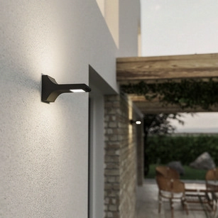 Venkovní nástěnné LED svítidlo OLBIA N šedá Panlux PN42300001 (obrázek 4)