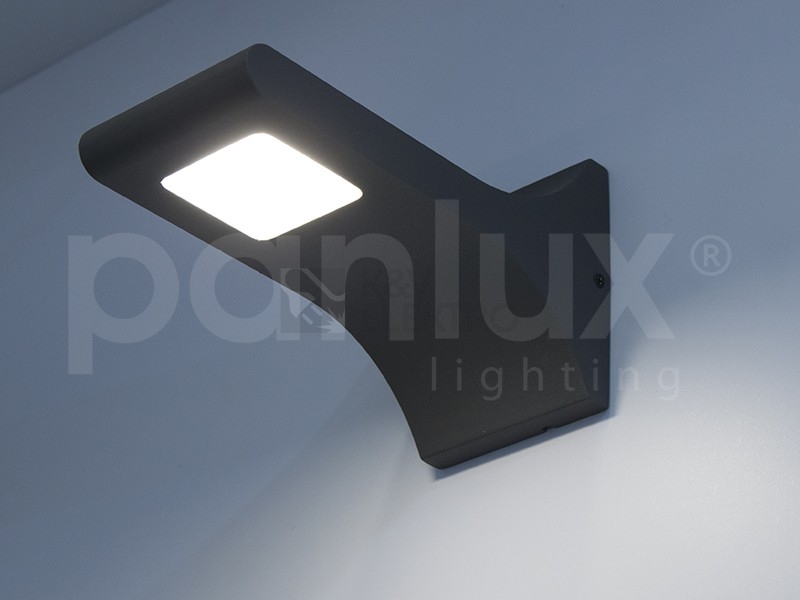 Obrázek produktu Venkovní nástěnné LED svítidlo OLBIA N šedá Panlux PN42300001 1