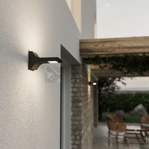 Obrázek produktu Venkovní nástěnné LED svítidlo OLBIA N šedá Panlux PN42300001 3