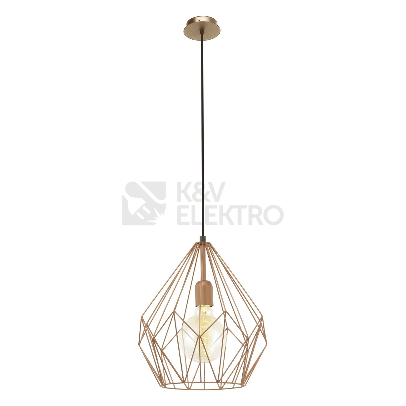 Obrázek produktu Lustr EGLO Carlton 49258 1xE27/60W 0