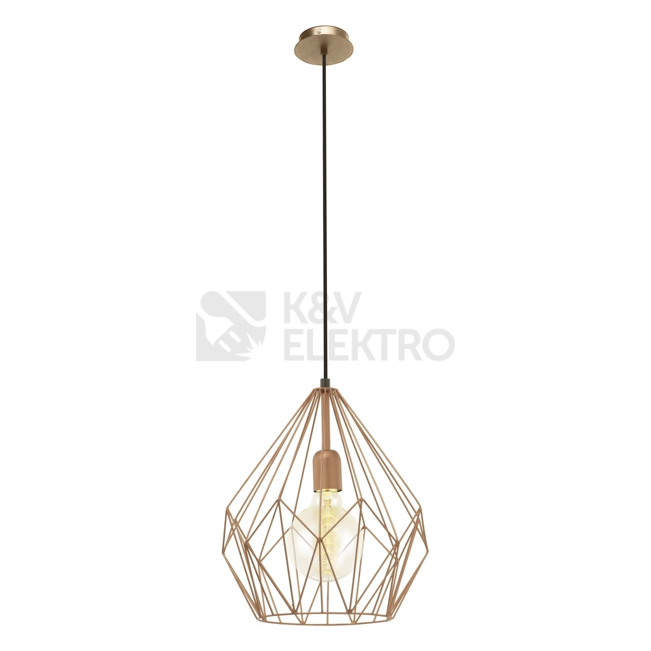Obrázek produktu Lustr EGLO Carlton 49258 1xE27/60W 0