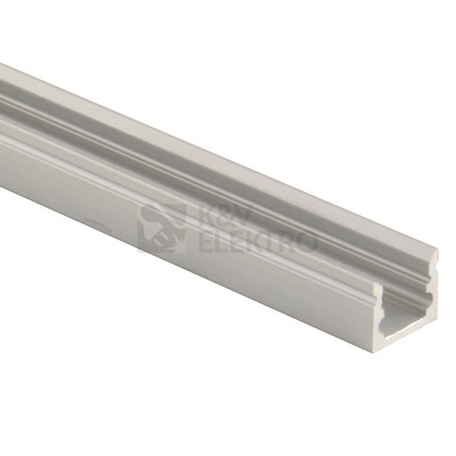 Obrázek produktu Přisazený hliníkový profil McLED PT 10x8mm s čirým difuzorem 2m ML-761.003.07.2 1