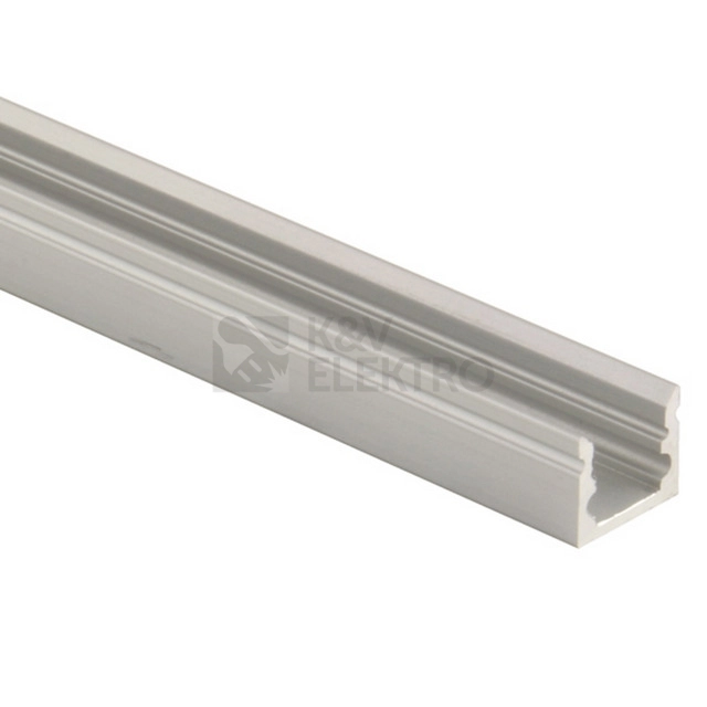 Obrázek produktu Přisazený hliníkový profil McLED PT 10x8mm s čirým difuzorem 2m ML-761.003.07.2 2