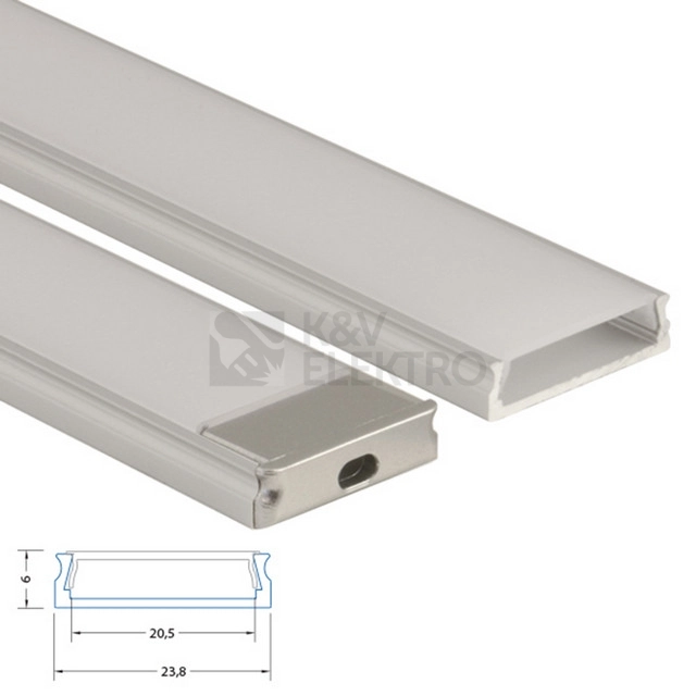Obrázek produktu PRISAZENY PROFIL PZ ML-761.004.07.2 5