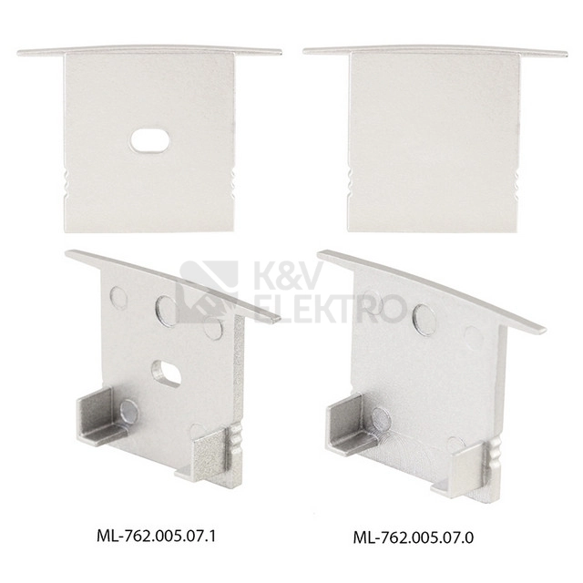 Obrázek produktu Vestavný hliníkový profil McLED AD 35x25mm s mléčným difuzorem 2m ML-761.005.07.2 3
