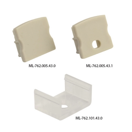 Přisazený hliníkový profil McLED PS 17x15mm s mléčným difuzorem 1m ML-761.005.43.1 (obrázek 4)