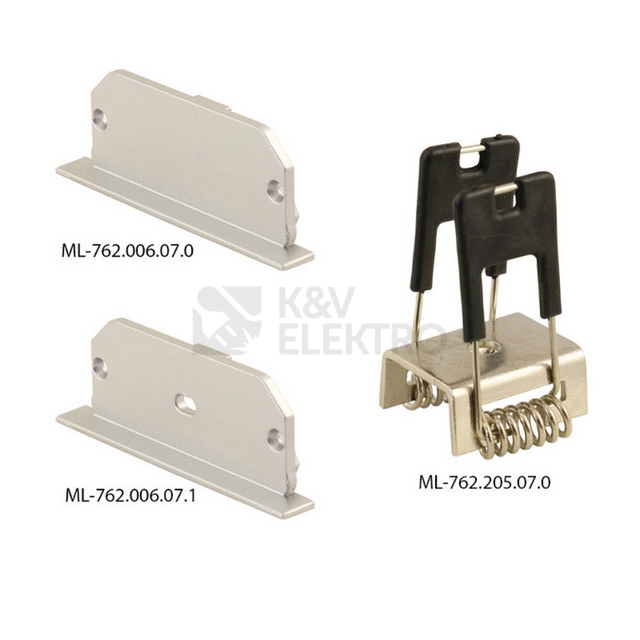 Obrázek produktu Vestavný hliníkový profil McLED AH 58x20mm s mléčným difuzorem 2m ML-761.006.07.2 5