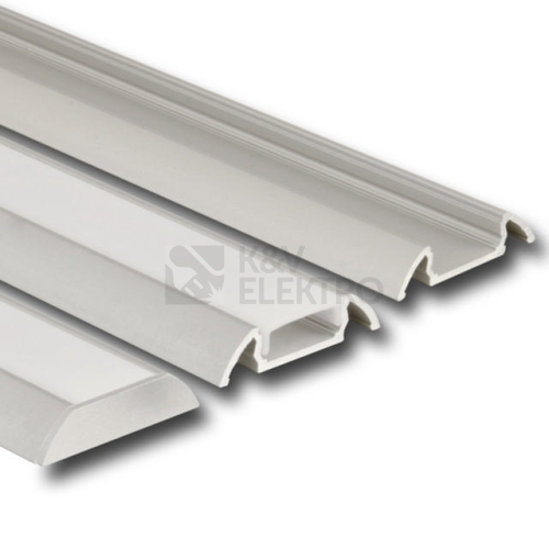  Přisazený hliníkový profil McLED PX 30x7mm s mléčným difuzorem 2m ML-761.015.02.2