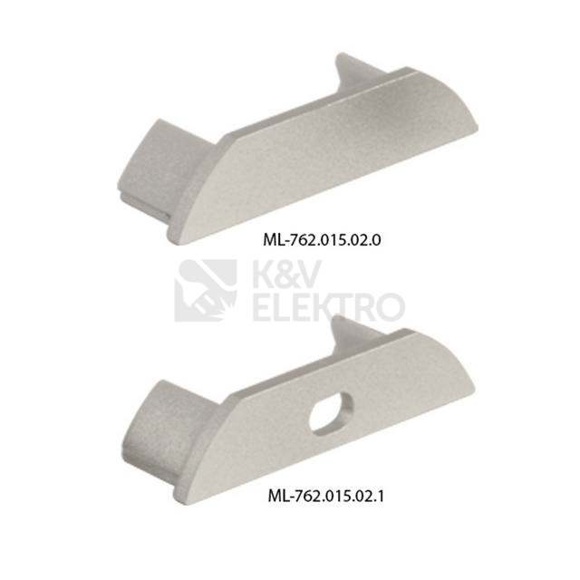 Obrázek produktu Přisazený hliníkový profil McLED PX 30x7mm s mléčným difuzorem 2m ML-761.015.02.2 2