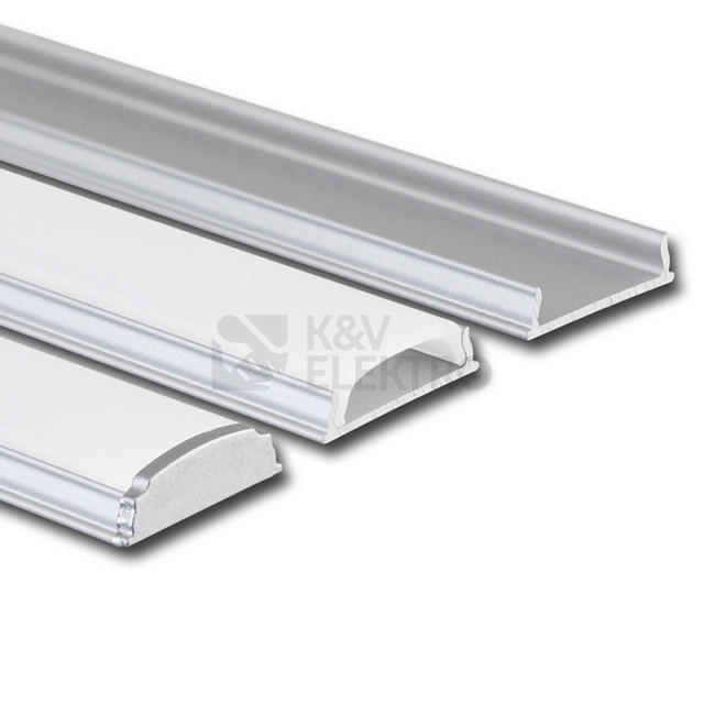 Obrázek produktu Speciální hliníkový profil McLED SF ohebný s mléčným difuzorem 2m ML-761.015.07.2 7