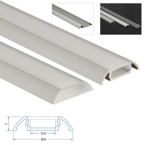 Přisazený hliníkový profil McLED PX 30x7mm s matným difuzorem 2m ML-761.016.02.2 (obrázek 6)
