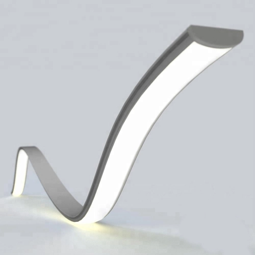 Speciální hliníkový profil McLED SF ohebný s matným difuzorem 2m ML-761.016.07.2 (obrázek 3)