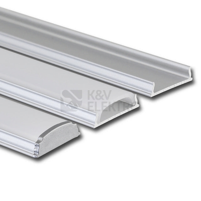 Obrázek produktu Speciální hliníkový profil McLED SF ohebný s matným difuzorem 2m ML-761.016.07.2 0