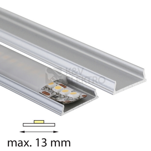 Obrázek produktu Speciální hliníkový profil McLED SF ohebný s matným difuzorem 2m ML-761.016.07.2 1