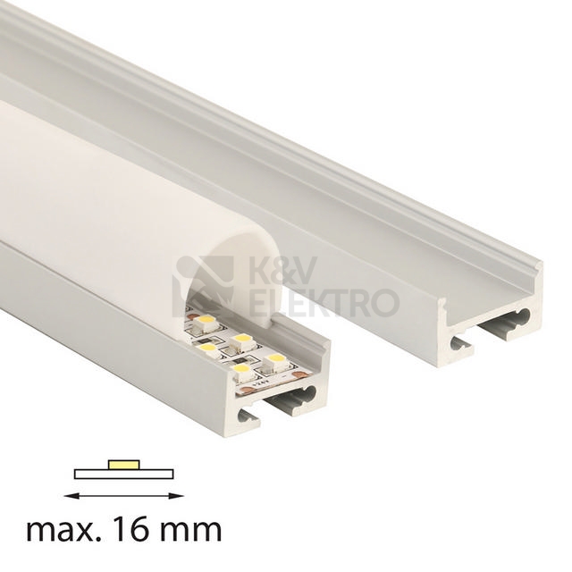 Obrázek produktu  Závěsný hliníkový profil McLED ZQ 20x27mm s mléčným difuzorem 2m ML-761.017.43.2 4