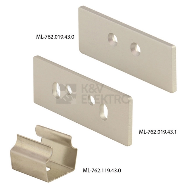 Obrázek produktu Nástěnný hliníkový profil McLED NS 18x49mm s mléčným difuzorem 1m ML-761.019.43.1 2