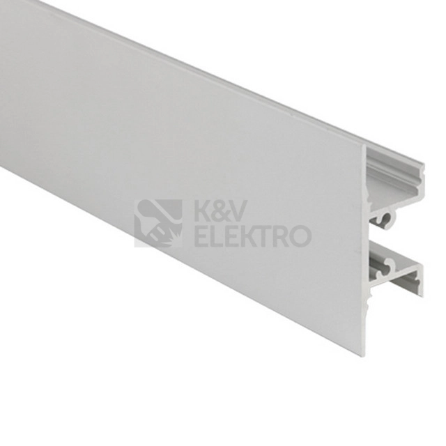 Obrázek produktu Nástěnný hliníkový profil McLED NS 18x49mm s mléčným difuzorem 1m ML-761.019.43.1 3