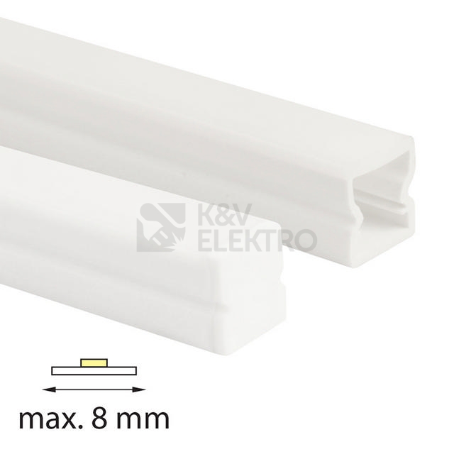 Obrázek produktu Speciální PMMA vlhkotěsný profil McLED SP s mléčným difuzorem 2m ML-761.023.43.2 1
