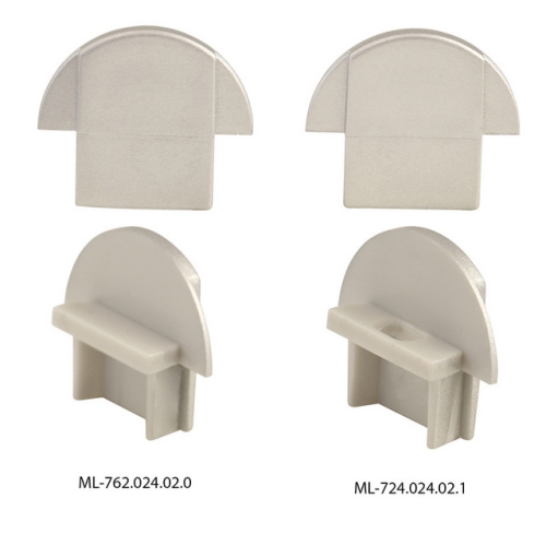 Vestavný hliníkový profil McLED VR 22x7mm s mléčným difuzorem 1m ML-761.024.02.1