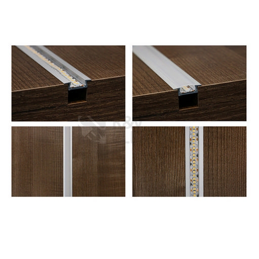 Obrázek produktu  Vestavný hliníkový profil McLED VR 22x7mm s mléčným difuzorem 2m ML-761.024.02.2 3