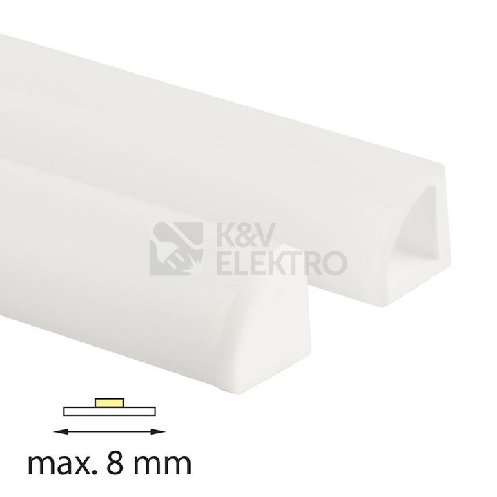 Obrázek produktu Speciální PMMA vlhkotěsný rohový profil McLED SC s mléčným difuzorem 2m ML-761.024.43.2 8