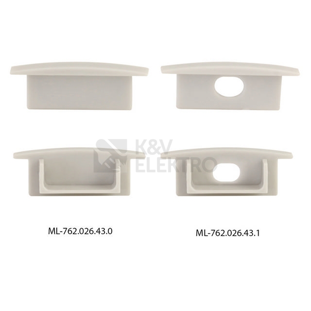 Obrázek produktu Vestavný hliníkový profil McLED VD 30x10mm s mléčným difuzorem 2m ML-761.026.43.2 4