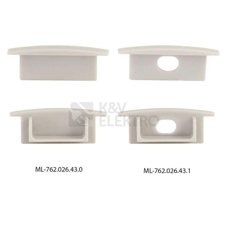 Obrázek produktu Vestavný hliníkový profil McLED VD 30x10mm s mléčným difuzorem 2m ML-761.026.43.2 3