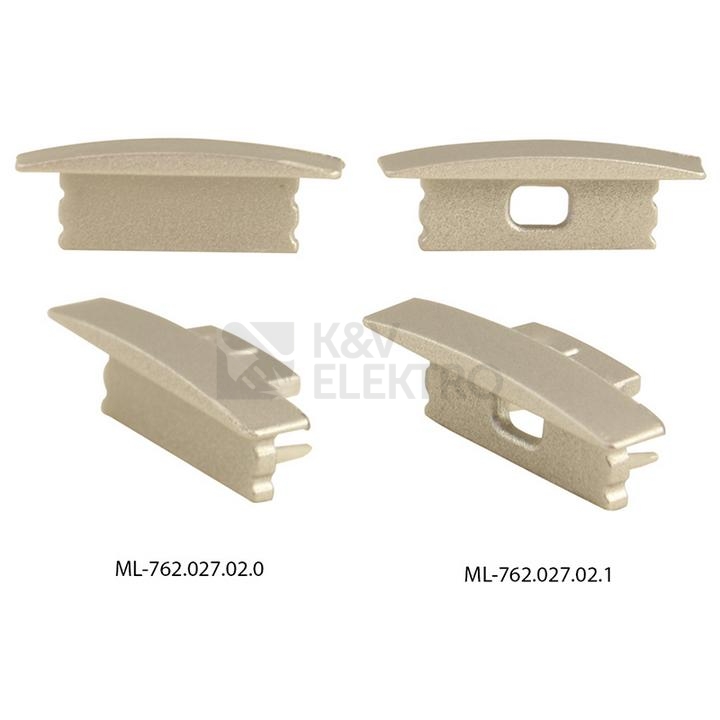 Obrázek produktu Vestavný hliníkový profil McLED VS 24x8mm s matným difuzorem 1m ML-761.028.02.1 8